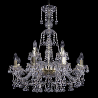 Купить Подвесная люстра Bohemia Ivele 1409/8+4/240/XL-76 G в Туле