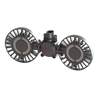 Купить Подвесной взрывозащищенный светильник TDM Electric ДСП 03-2х20-002 SQ0371-0047 в Туле