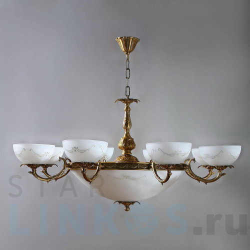 Купить Подвесная люстра Ambiente Merida 0848/8 AB за 191 412 руб. в Туле Купить с доставкой Подвесная люстра Ambiente Merida 0848/8 AB в Туле