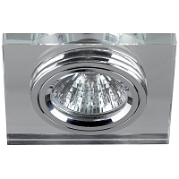 Купить Встраиваемый светильник ЭРА Декор DK8 CH/WH C0043740 в Туле