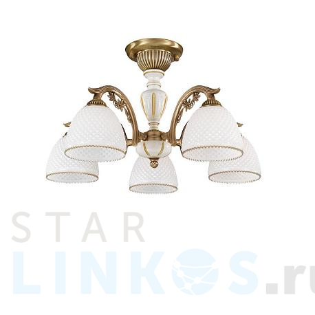 Купить Потолочная люстра Reccagni Angelo PL.8626/5 за 63 395 руб. в Туле фото 2 Купить с доставкой Потолочная люстра Reccagni Angelo PL.8626/5 в Туле фото 2