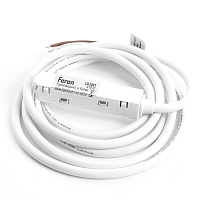 Купить Соединитель-коннектор для низковольтного шинопровода Feron белый LD3001 41970 в Туле