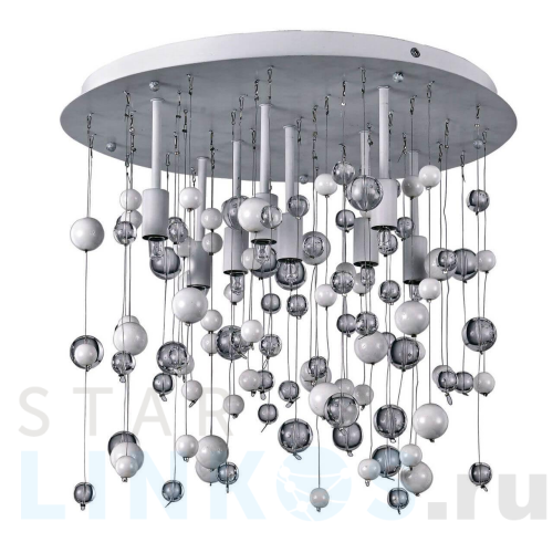 Купить с доставкой Потолочный светильник Ideal Lux Neve PL8 Bianco 101170 в Туле