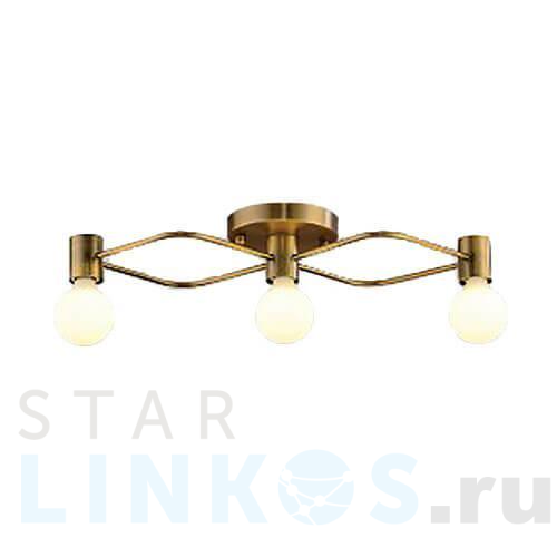 Купить Потолочная люстра Italline Vega PL 6088/3 bronze за 7 470 руб. в Туле Купить с доставкой Потолочная люстра Italline Vega PL 6088/3 bronze в Туле