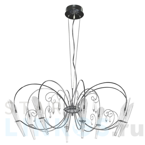 Купить Подвесная люстра Lightstar Scarabeo 755084 за 14 999 руб. в Туле Купить с доставкой Подвесная люстра Lightstar Scarabeo 755084 в Туле