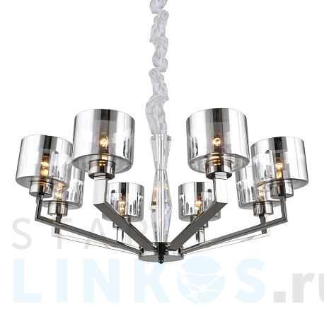 Купить Подвесная люстра Omnilux Lizzano OML-88903-08 за 21 810 руб. в Туле фото 2 Купить с доставкой Подвесная люстра Omnilux Lizzano OML-88903-08 в Туле фото 2