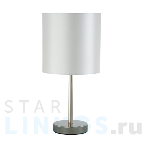 Купить с доставкой Настольная лампа Crystal Lux Sergio LG1 Nickel в Туле