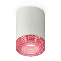 Купить Комплект накладного светильника Ambrella light Techno Spot XS7423003 SGR/PI серый песок/розовый (C7423, N7193) в Туле