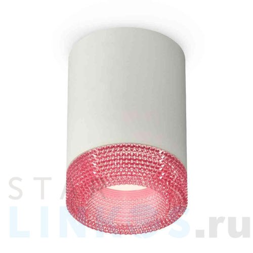 Купить с доставкой Комплект накладного светильника Ambrella light Techno Spot XS7423003 SGR/PI серый песок/розовый (C7423, N7193) в Туле