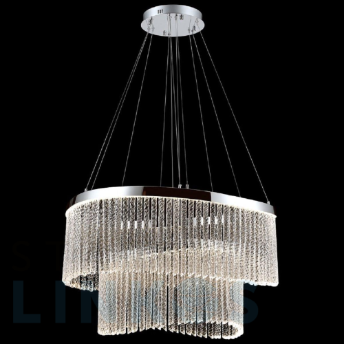 Купить с доставкой Подвесная светодиодная люстра Wertmark Helma WE465.02.103 в Туле