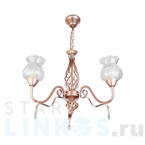 Купить Подвесная люстра Toplight Kelli TL5680D-03PG за 5 495 руб. в Туле Купить с доставкой Подвесная люстра Toplight Kelli TL5680D-03PG в Туле