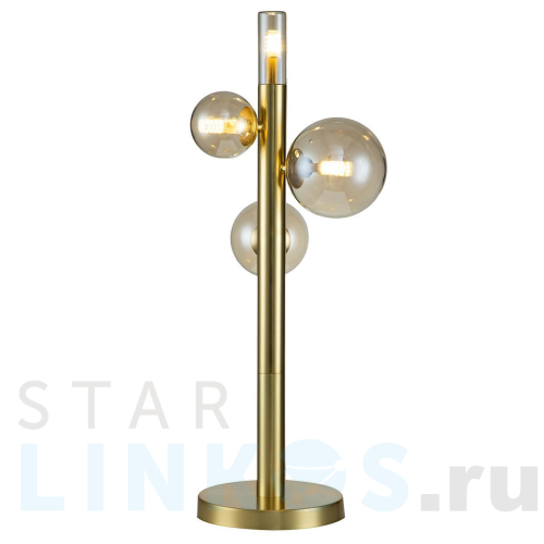 Купить с доставкой Настольная лампа Indigo Canto 11026/4T Gold V000250 в Туле
