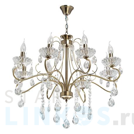 Купить Подвесная люстра De Markt City Свеча 683014208 за 20 720 руб. в Туле фото 2 Купить с доставкой Подвесная люстра De Markt City Свеча 683014208 в Туле фото 2