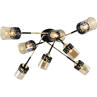 Купить Потолочная люстра Reluce 11354-0.3-08B BK+FGD в Туле