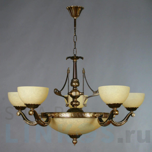 Купить с доставкой Подвесная люстра Ambiente Tenerife 02166/5 PB в Туле