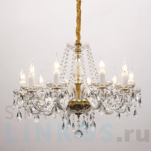 Купить Подвесная люстра Favourite Monreal 1735-10P за 36 600 руб. в Туле Купить с доставкой Подвесная люстра Favourite Monreal 1735-10P в Туле