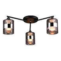 Купить Потолочная люстра IMEX MD.0877-3-S BK+CH в Туле