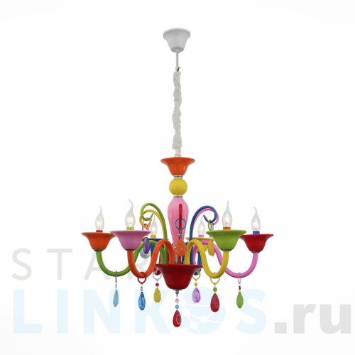 Купить Подвесная люстра ST Luce Delizia SL672.963.06 за 29 130 руб. в Туле Купить с доставкой Подвесная люстра ST Luce Delizia SL672.963.06 в Туле