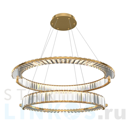 Купить Подвесная светодиодная люстра Maytoni Krone P097PL-L90G4K за 99 290 руб. в Туле Купить с доставкой Подвесная светодиодная люстра Maytoni Krone P097PL-L90G4K в Туле