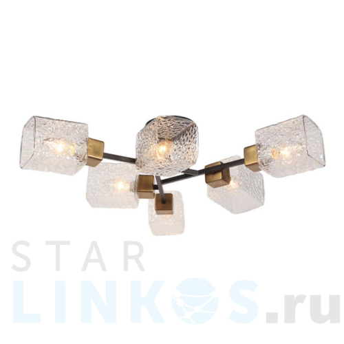 Купить Потолочная люстра Arte Lamp Chicago A1547PL-6BK за 10 990 руб. в Туле Купить с доставкой Потолочная люстра Arte Lamp Chicago A1547PL-6BK в Туле