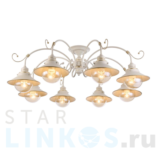 Купить Потолочная люстра Omnilux Torri OML-50807-08 за 28 150 руб. в Туле Купить с доставкой Потолочная люстра Omnilux Torri OML-50807-08 в Туле