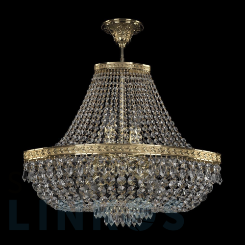 Купить Подвесная люстра Bohemia Ivele 19273/H1/55IV G за 47 275 руб. в Туле Купить с доставкой Подвесная люстра Bohemia Ivele 19273/H1/55IV G в Туле