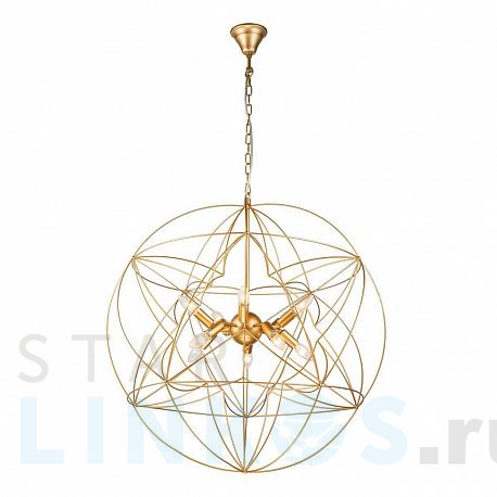 Купить Подвесная люстра iLamp Element 8777-800 Gold за 51 390 руб. в Туле фото 2 Купить с доставкой Подвесная люстра iLamp Element 8777-800 Gold в Туле фото 2