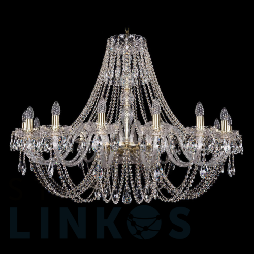 Купить Подвесная люстра Bohemia Ivele 1406/16/400 G за 199 919 руб. в Туле Купить с доставкой Подвесная люстра Bohemia Ivele 1406/16/400 G в Туле