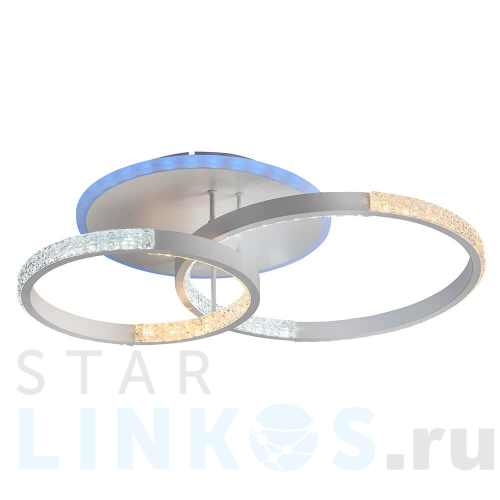 Купить Потолочная светодиодная люстра Profit Light 8047/2 WHT за 5 236 руб. в Туле Купить с доставкой Потолочная светодиодная люстра Profit Light 8047/2 WHT в Туле