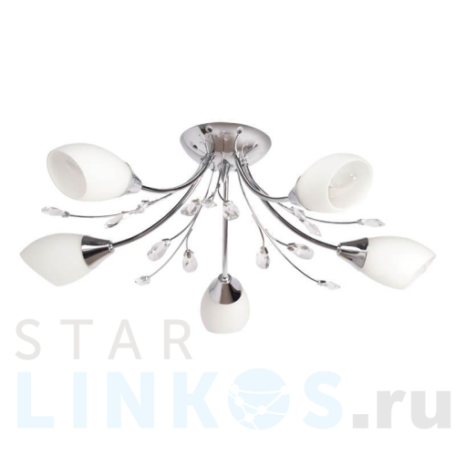 Купить Потолочная люстра MW-Light Нежность 356015105 за 14 630 руб. в Туле Купить с доставкой Потолочная люстра MW-Light Нежность 356015105 в Туле