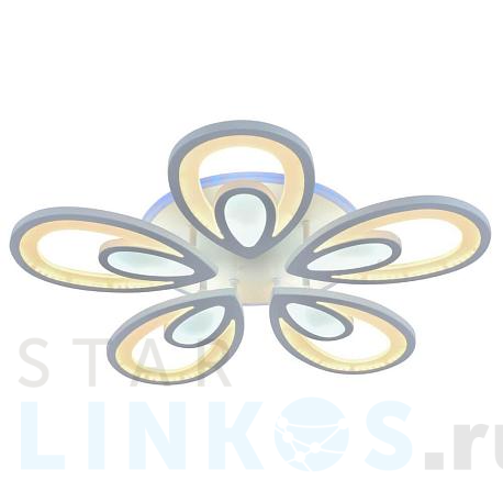 Купить Потолочная светодиодная люстра Profit Light 8007/5 WHT за 8 364 руб. в Туле фото 2 Купить с доставкой Потолочная светодиодная люстра Profit Light 8007/5 WHT в Туле фото 2