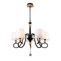 Купить Подвесная люстра Seven Fires Shanita WD3590/5P-BK-WT в Туле