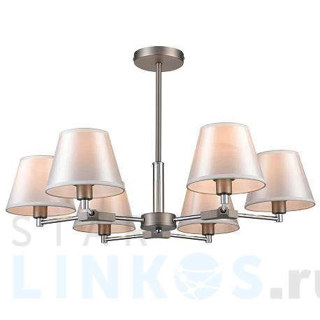 Купить Потолочная люстра Vele Luce Adele VL4003L06 за 11 025 руб. в Туле фото 2 Купить с доставкой Потолочная люстра Vele Luce Adele VL4003L06 в Туле фото 2