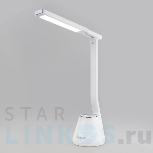 Купить с доставкой Настольная лампа Eurosvet Office 80421/1 белый в Туле