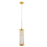 Купить Подвесной светильник Crystal Lux Tadeo SP1 D100 Gold/Transparente в Туле