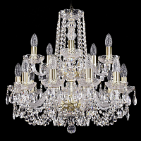 Купить Подвесная люстра Bohemia Ivele 1402/10+5/195/2d G в Туле