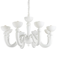 Купить Подвесная люстра Ideal Lux Bon Bon SP8 Bianco 094007 в Туле