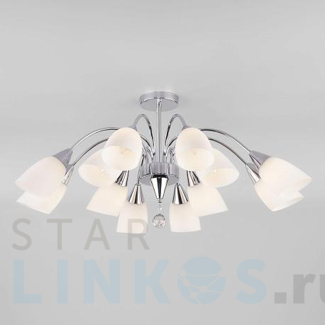 Купить Потолочная люстра Eurosvet 30149 хром за 16 500 руб. в Туле фото 2 Купить с доставкой Потолочная люстра Eurosvet 30149 хром в Туле фото 2