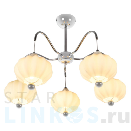 Купить Потолочная люстра MyFar Katrin MR1811-5C за 13 895 руб. в Туле Купить с доставкой Потолочная люстра MyFar Katrin MR1811-5C в Туле