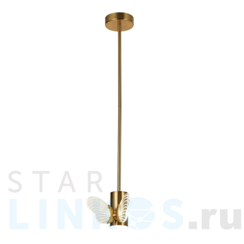 Купить Подвесной светодиодный светильник Gerhort G61367/1P BRS за 4 700 руб. в Туле Купить с доставкой Подвесной светодиодный светильник Gerhort G61367/1P BRS в Туле