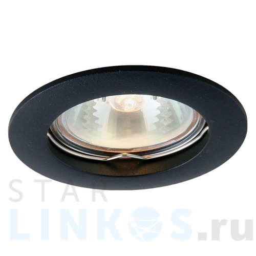 Купить с доставкой Встраиваемый светильник Arte Lamp Basic A2103PL-1BK в Туле