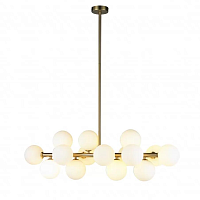 Купить Подвесная люстра iLamp Golden 8516P/L BR-WH в Туле