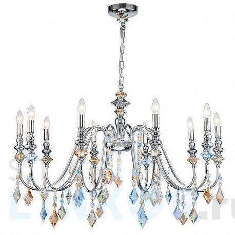 Купить Подвесная люстра Lucia Tucci Maya 4450.10 Chrome за 167 520 руб. в Туле фото 2 Купить с доставкой Подвесная люстра Lucia Tucci Maya 4450.10 Chrome в Туле фото 2