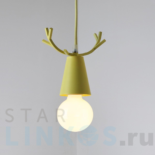 Купить Подвесной светильник Imperium Loft Deer One 178110-26 за 6 140 руб. в Туле Купить с доставкой Подвесной светильник Imperium Loft Deer One 178110-26 в Туле