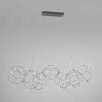 Купить Подвесной светодиодный светильник Eurosvet Uma 90168/7 черный жемчуг в Туле