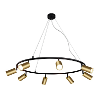 Купить Подвесная люстра Crystal Lux CLT 015C8 D800 BL-GO в Туле