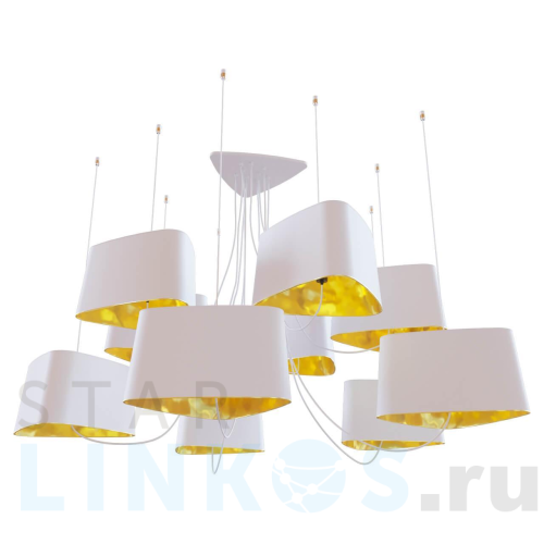 Купить Подвесная люстра Loft IT Nuage Loft1167-10WH за 58 860 руб. в Туле Купить с доставкой Подвесная люстра Loft IT Nuage Loft1167-10WH в Туле