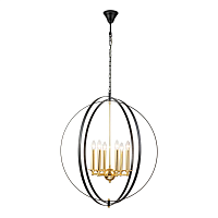 Купить Подвесная люстра iLamp Element 9977-800 Gold&Black в Туле