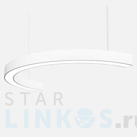 Купить Подвесной светодиодный светильник Siled Nimbus-Half 7370862 за 21 100 руб. в Туле фото 2 Купить с доставкой Подвесной светодиодный светильник Siled Nimbus-Half 7370862 в Туле фото 2