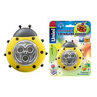 Купить Настольная лампа Uniel DTL-354 Божья Коровка/Yellow/3LED/3AAA 07718 в Туле